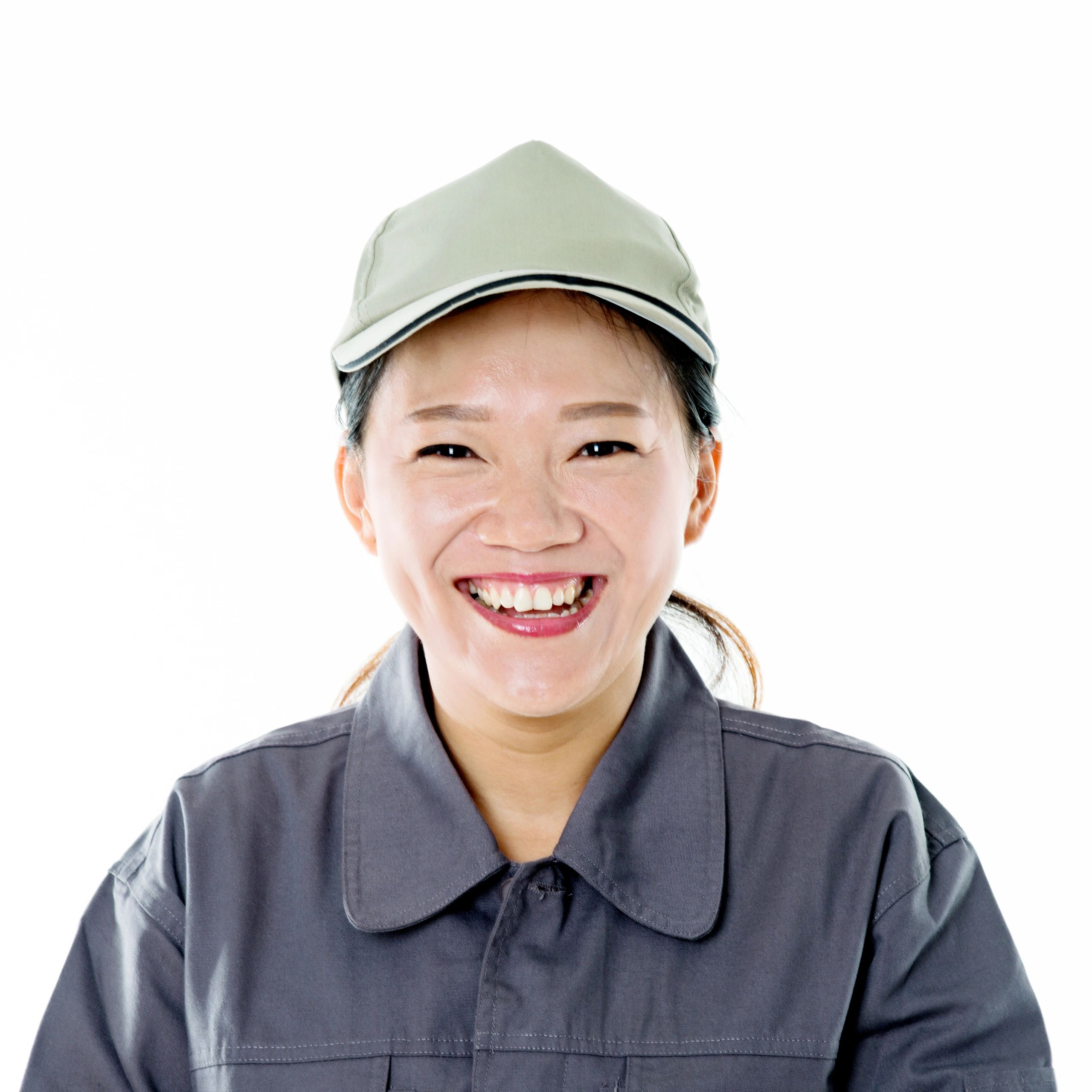 Edizi Ltd team member portrait in work uniform